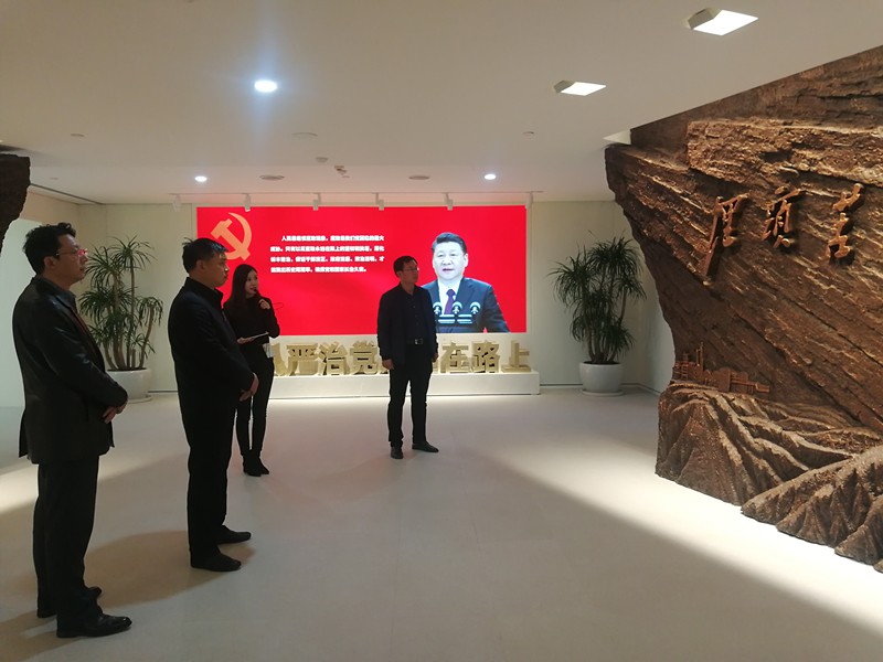 bte365集团赴延伸石油集团、西安城投集团考察学习廉政文化树模点建设事情