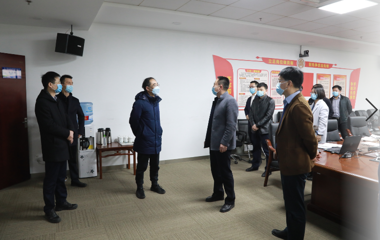 bte365集团疫情防控事情向导小组检查指导各单位防疫事情