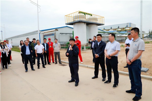 bte365集团复工复产促增添项目观摩聚会与会职员走进绿色能源公司油气公司水情形公司陕北片区项目