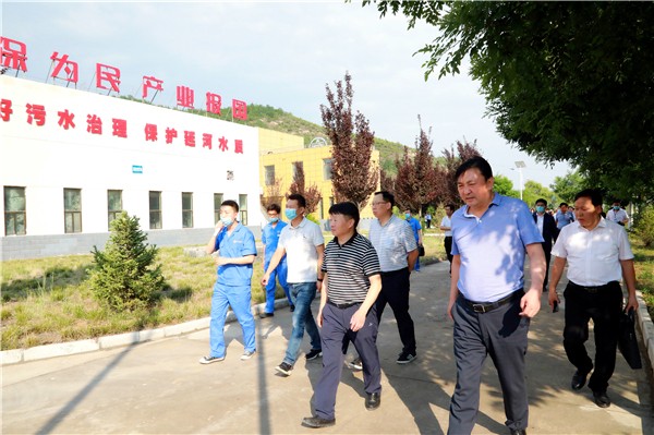 bte365集团复工复产促增添项目观摩聚会与会职员走进绿色能源公司油气公司水情形公司陕北片区项目