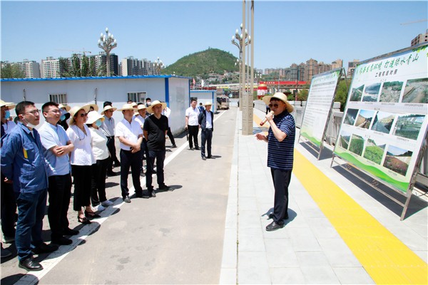 bte365集团复工复产促增添项目观摩聚会与会职员走进环保保隆生态三秦在延在铜项目