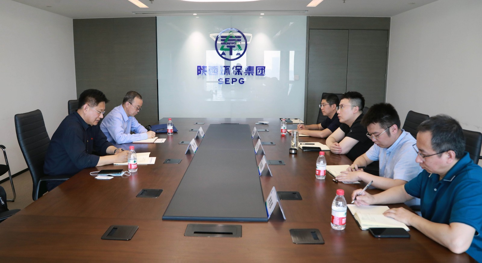 bte365集团与山东山大华特科技股份公司交流座谈