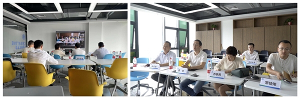 bte365集团与清华大学交织信息研究院交流座谈