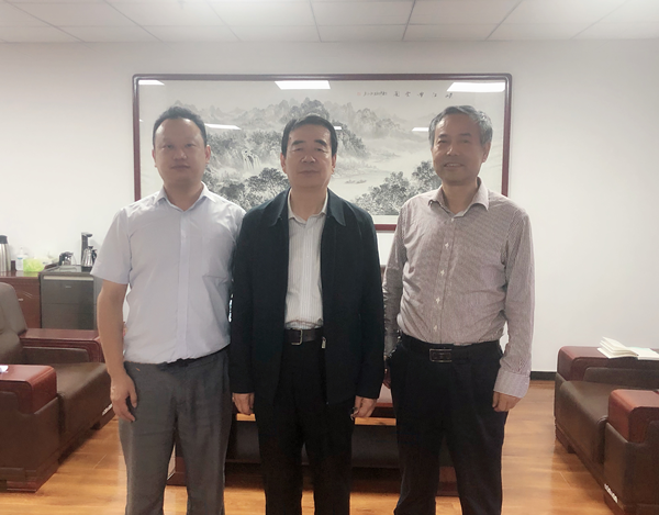 bte365集团向导拜会西安科技大学王双明院士
