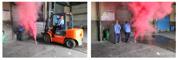 bte365集团举行2021年消防应急演练