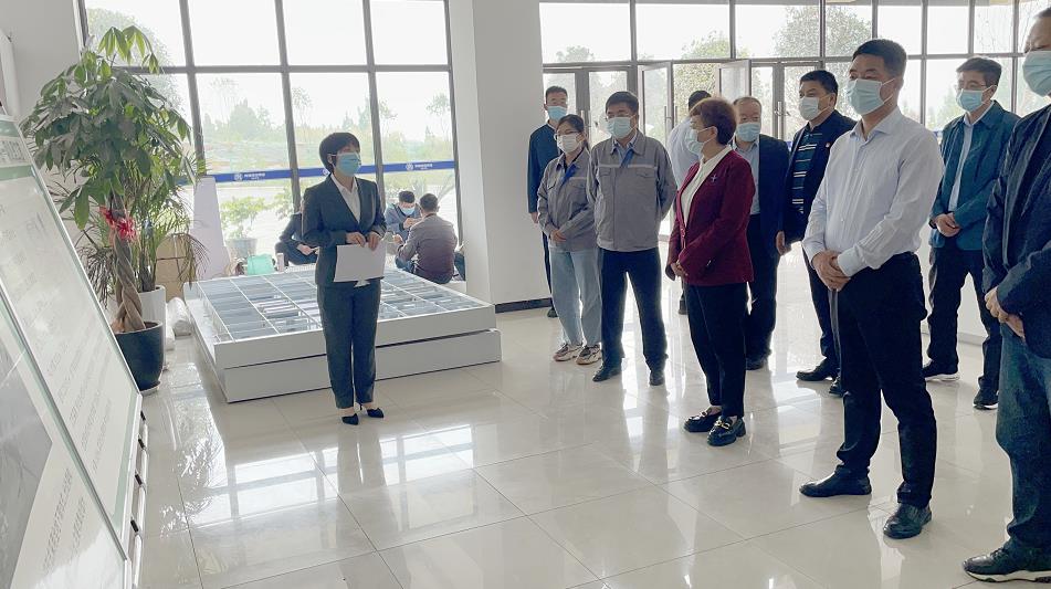 西安市人大常委会情形；；；；；；ぶ捶觳榈诙检查组到水情形公司白鹿原水生态中心调研