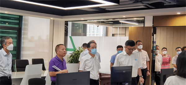 省国资委党委书记任国到秦创原bte365集团立异中心调研