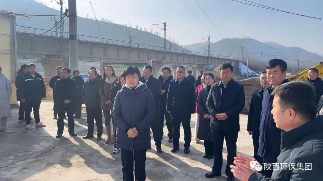 陕西省生态情形厅党组书记、厅长孙丽到bte365集团延安环保工程公司马家砭污水处置惩罚站调研