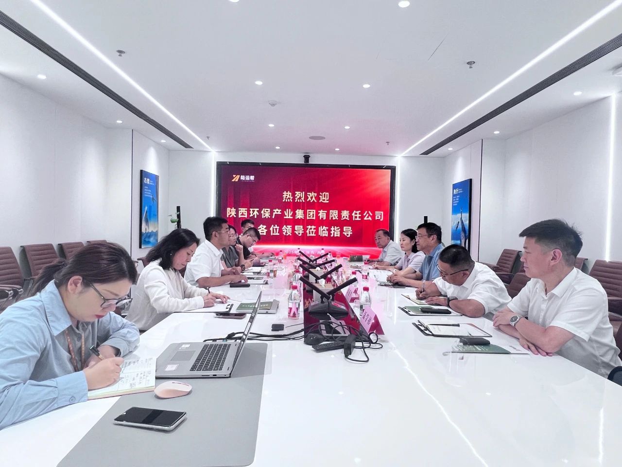 bte365集团与陆运帮公司座谈交流